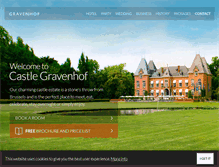 Tablet Screenshot of gravenhof.be